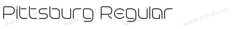 Pittsburg Regular字体转换 Pittsburg Regular字体转换